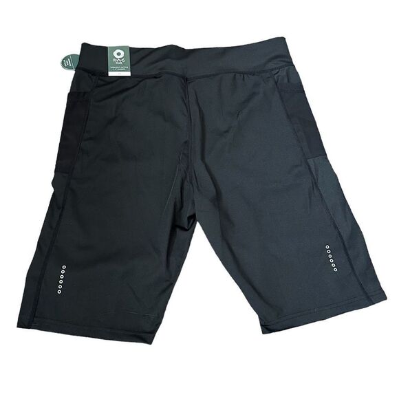 NWT Size 3X Black Bermuda Biker Activewear Athletic Running Work Out Biker Short - Picture 2 of 4